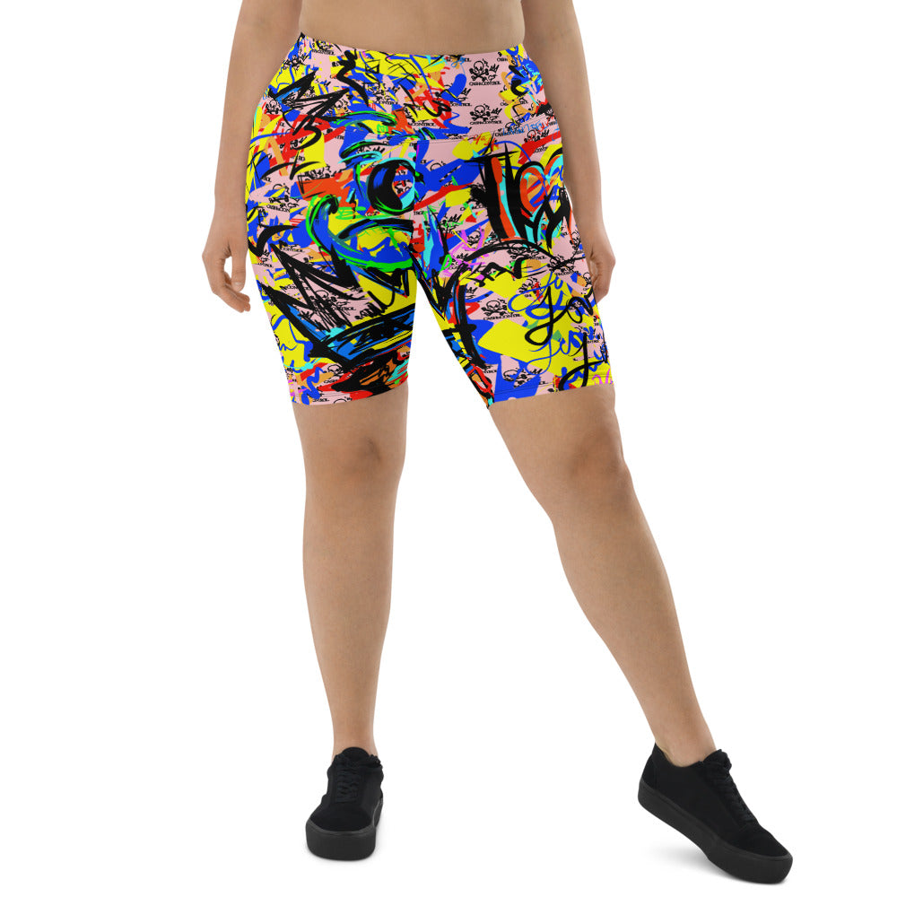 Biker Shorts [V2412606］ ZW X GW High Waisted Biker Shorts – Zumba Wear | STRONG iD