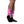 Load image into Gallery viewer, Rosey Pink Black foot socks
