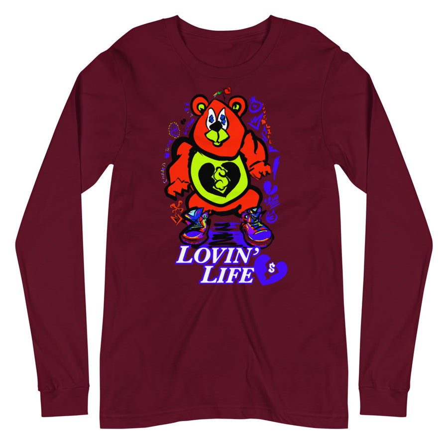 LOVIN' LIFE - BEAR LOVE - HAVE HEART MONEY COLLECTION Long Sleeve