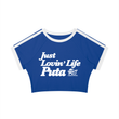 Load image into Gallery viewer, Just lovin' Life Puta Women’s Crop T-Shirt
