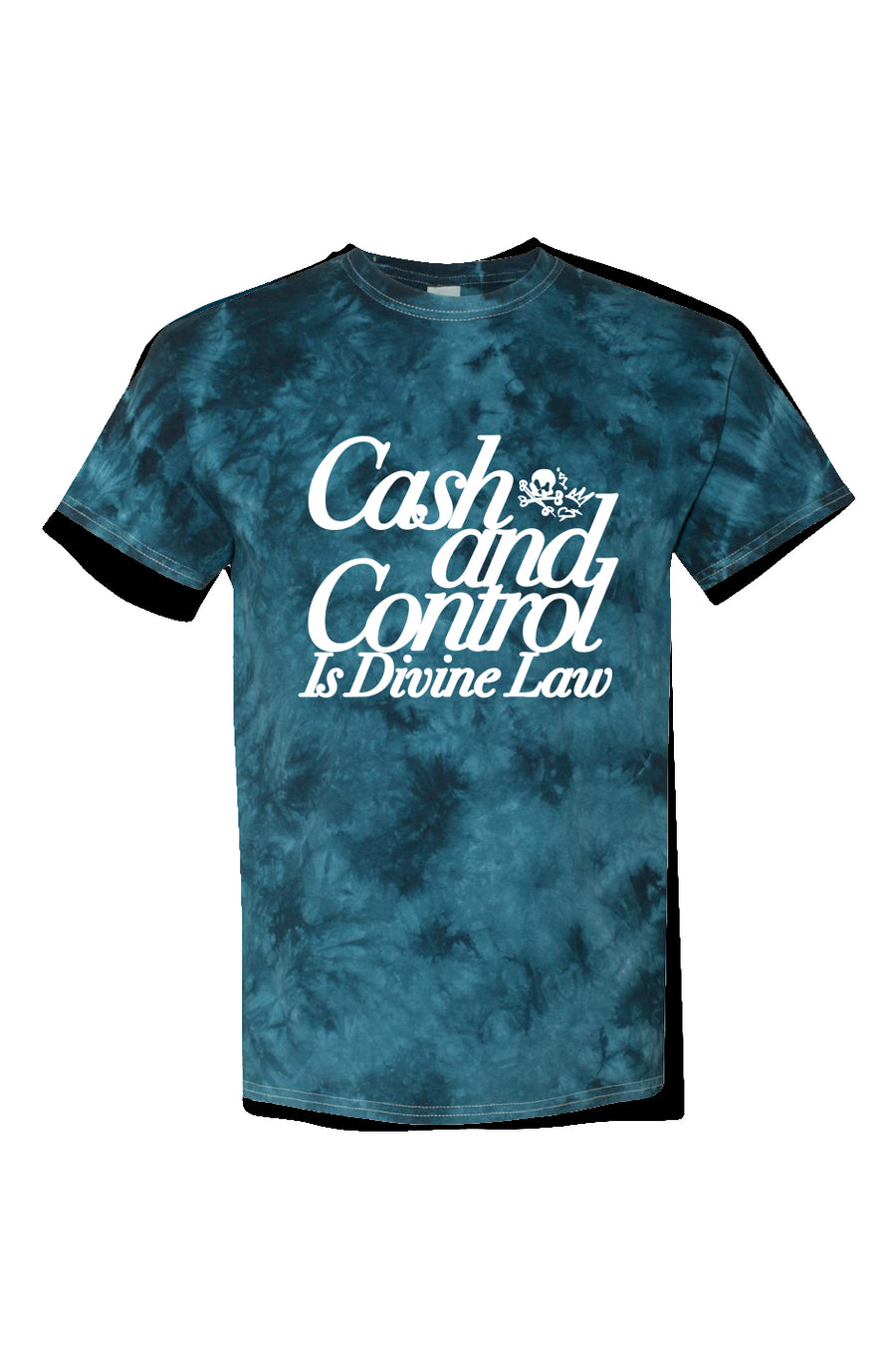 Divine Law - Cash & Control Crystal Wash T-Shirt