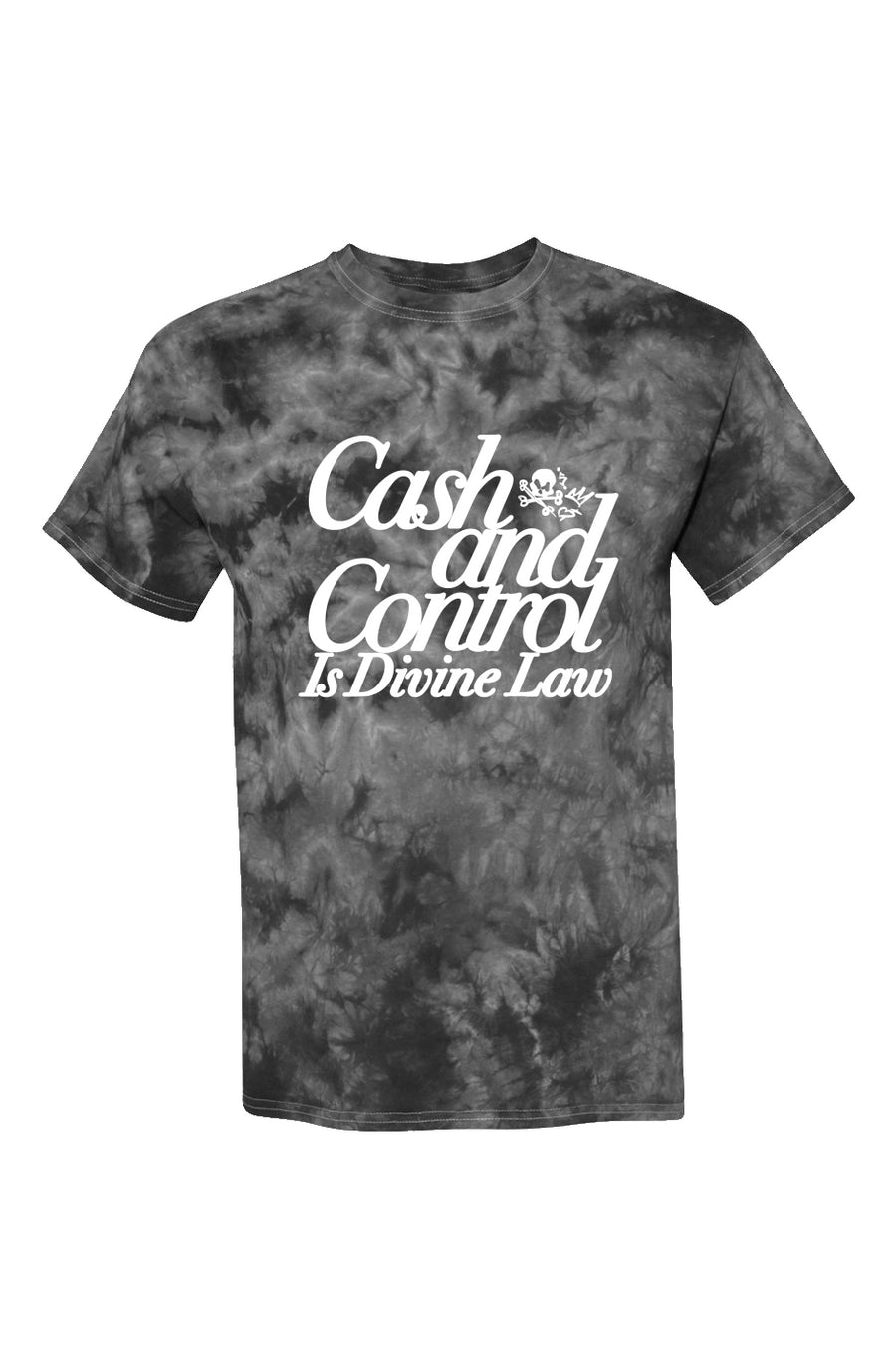 Divine Law - Cash & Control Crystal Wash T-Shirt