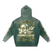 Laden Sie das Bild in den Galerie-Viewer, Gold Razor blades Vintage Washed Frayed Fleece Hoodie
