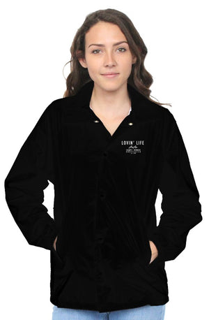 LOVIN' LIFE MEMBERS ONLY EMBROIDERED WOMEN'S JACKET