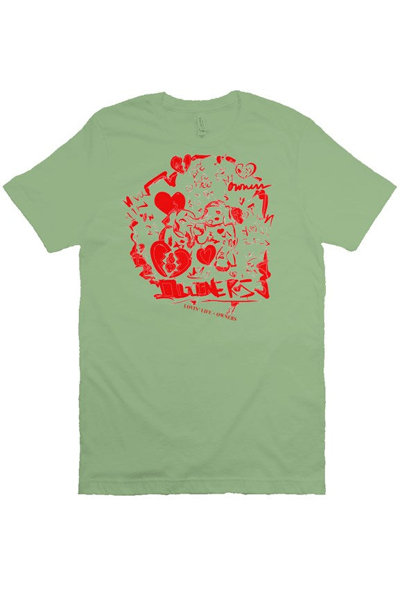 LOVIN' LIFE X OWNERS - ELEPHANT HEART - OWNERSHIP IS POWER COLLECTION  T Shirt
