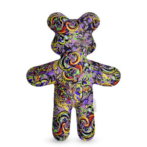 Bag Run 2 Teddy Bear - purple