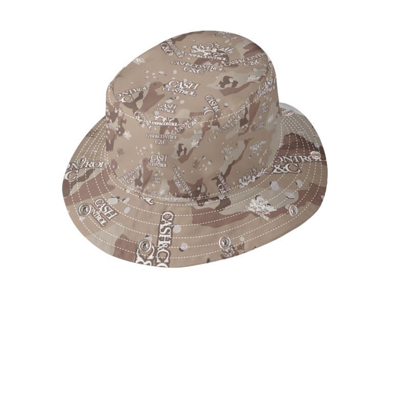 Desert Camo Bucket Hat With Visor