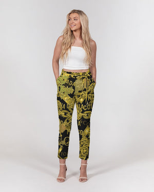 CC skull rcdc Women's Belted Tapered Pants