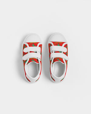 T-Rex by Cash&Control - red Kids Velcro Sneaker