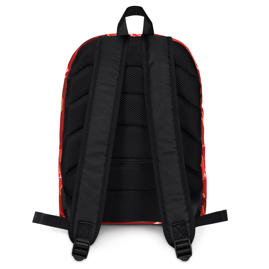C&C red Camo Backpack