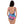 Load image into Gallery viewer, C&amp;C Pink Blu Blac El hefe One-Piece Swimsuit
