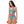 Load image into Gallery viewer, C&amp;C Red, Blue, Green $$$ One-Piece Swimsuit
