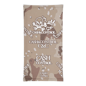 Cash&Control -  desert camo NECK GAITER