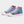 Load image into Gallery viewer, Pink, Blac and blu bandana  Women&#39;s Hightop Canvas Shoe
