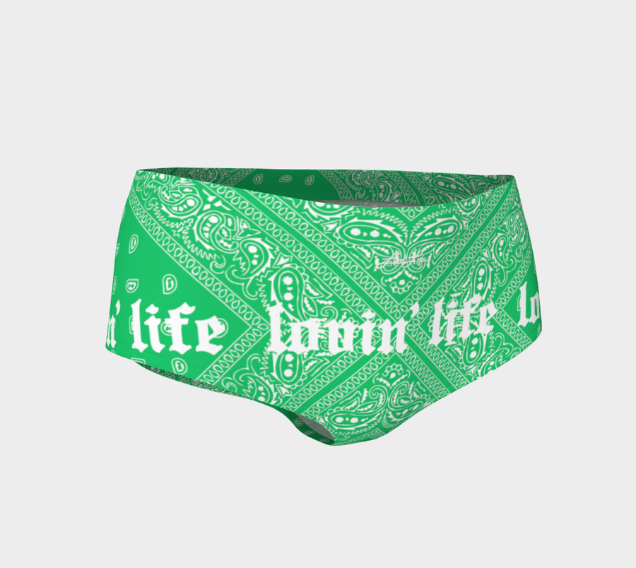 Lovin' Life el hefe green min shorts