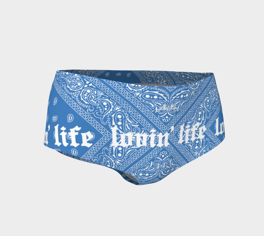 Lovin' Life el hefe blu mini shorts