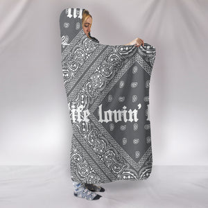 El Hefe Hooded Blanket - Grey