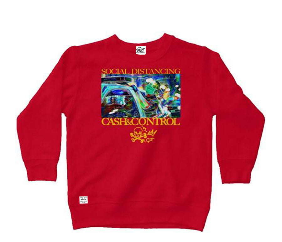 SOCIAL DISTANCING - Collection kids crew neck