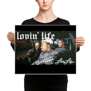 Lovin' Life Society Canvas print 16x20