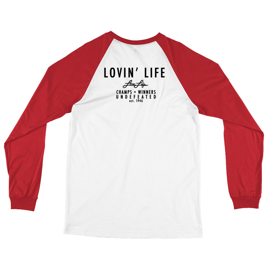 LOVIN' LIFE MEMBERS ONLY - DYNASTY Long Sleeve Baseball T-Shirt