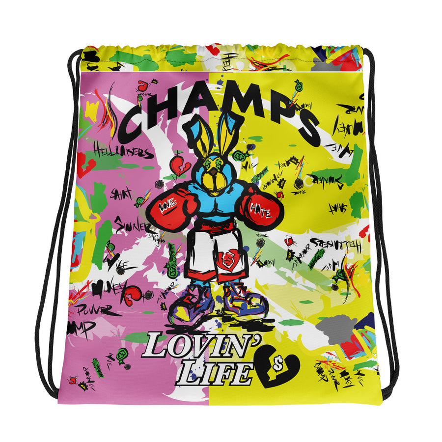 LOVIN' LIFE - PUNCH OUT - HAVE HEART MONEY COLLECTION - Drawstring bag