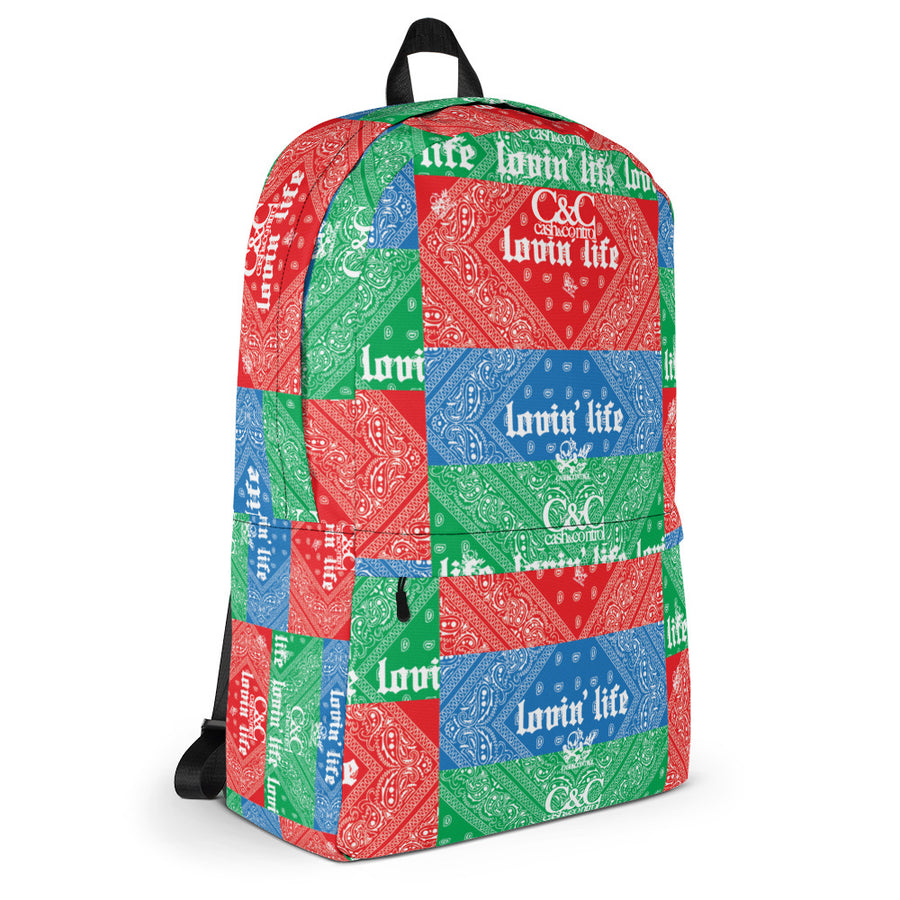 Blue and Red make green $$$$$ Laptop/Backpack