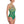 Cargar imagen en el visor de la galería, Lovin&#39; Life splatter paint green One-Piece Swimsuit
