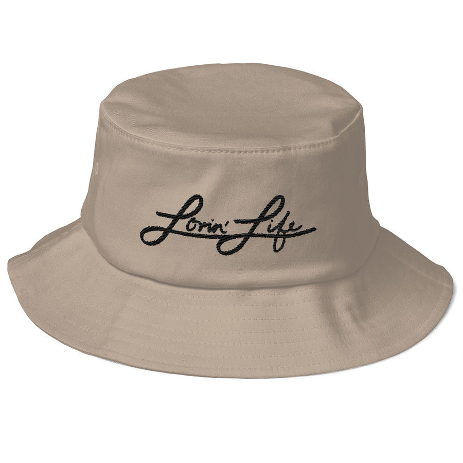 Lovin' Life Cursive Bucket Hat