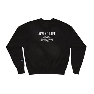 LOVIN' LIFE X CHAMPION MEMBERS ONLY - DIVINITY CRES Sweatshirt