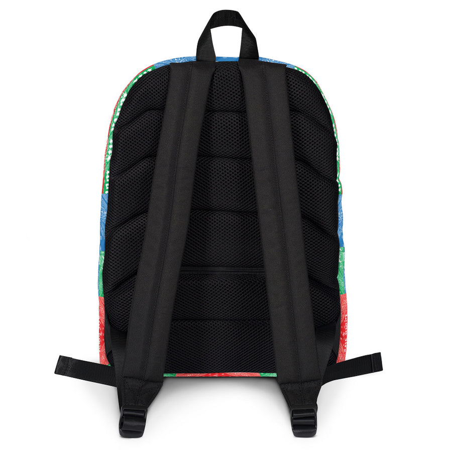 Blue and Red make green $$$$$ Laptop/Backpack