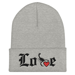 Lovin' Life - SELF LOVE - red heart/blac  Beanie