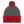Cargar imagen en el visor de la galería, Lovin&#39; Life - SELF LOVE - red heart/blac Pom Pom Knit Cap
