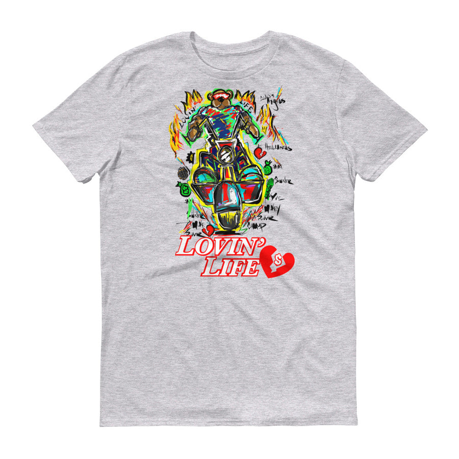 LOVIN' LIFE - Bike Lifers - HAVE HEART MONEY collection -  T-Shirt