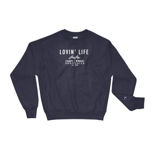 LOVIN' LIFE X CHAMPION MEMBERS ONLY Classic Sweatshirt