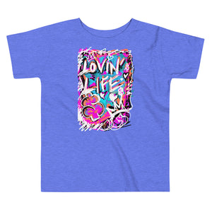 LOVIN’ LIFE - FREELACE - Toddler Short Sleeve Tee