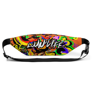 LOVIN' LIFE -BAG RUN 2 blu - SPACE COLLECTION - Fanny Pack