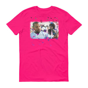 Lovin' Life pinky sleeve t-shirt