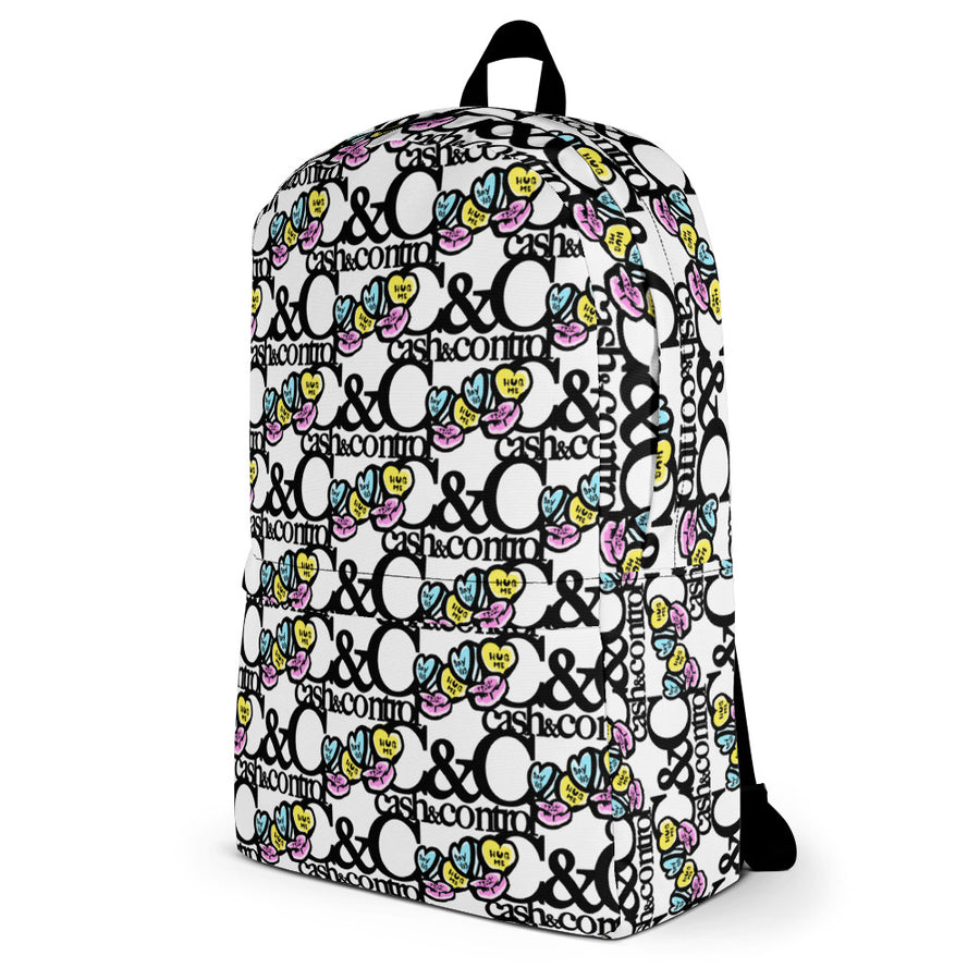 C&C candy hearts Laptop/Backpack