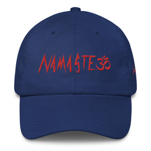 Namaste red DAD hat