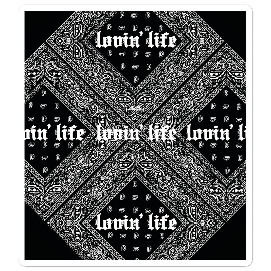 LOVIN' LIFE - EL HEFE blac stickers