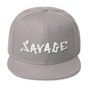 Savage 3D-Puff embroidered Snapback