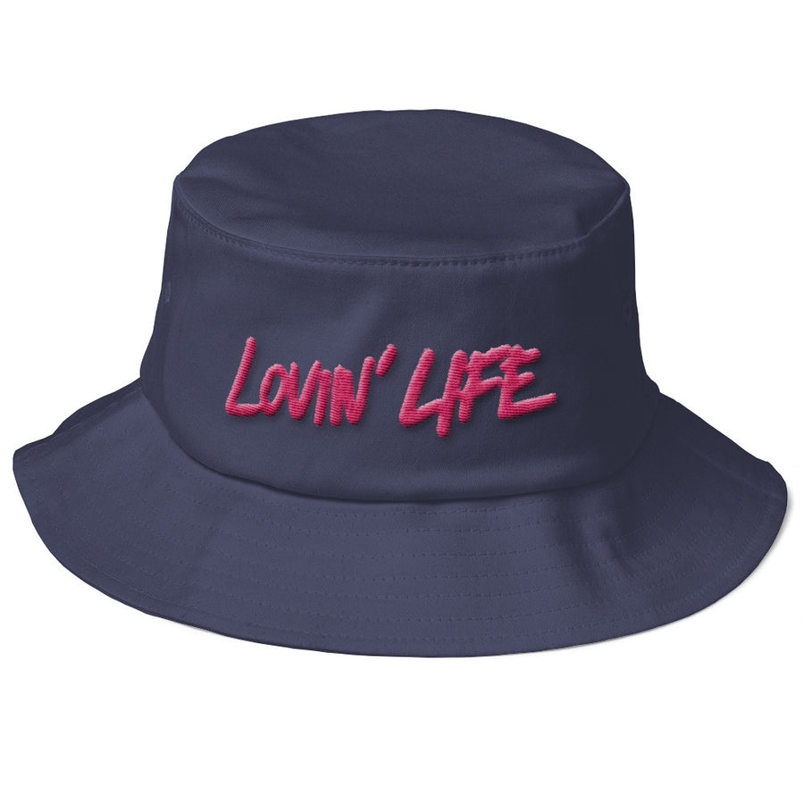 LL 3D puff embroidered Bucket Hat