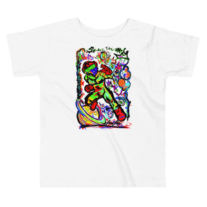 LOVIN' LIFE -BAG RUN 3 - SPACE COLLECTION - Toddler Short Sleeve Tee
