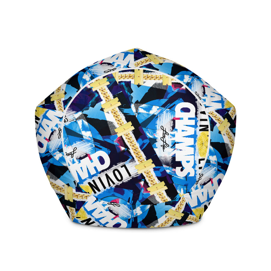 All-Over Print Bean Bag Chair w/ filling