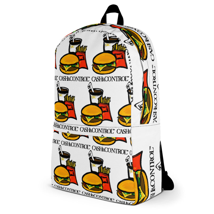 Burger Meal Laptop/Gym Backpack