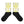 Cargar imagen en el visor de la galería, Rosey Yellow Black foot socks
