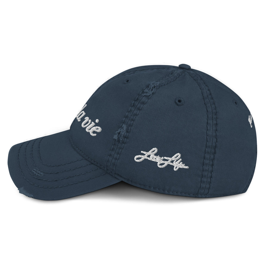 Lovin' Life - AIMER LA VIE - Distressed Dad Hat