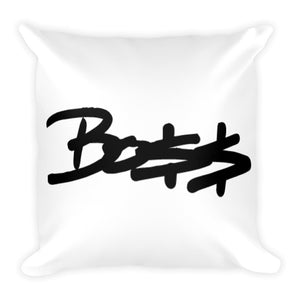 Boss Square Pillow 18”x18”