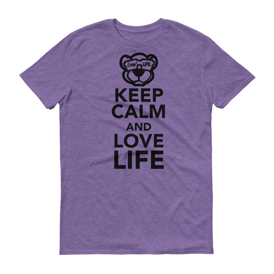 Keep calm and love life t-shirt