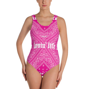 Lovin' Life el hefe pink One-Piece Swimsuit